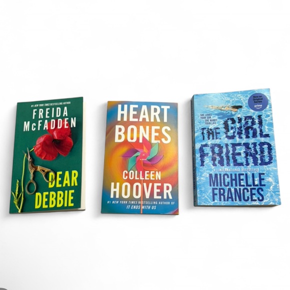 3 BRAND NEW Books by Freida McFadden, Colleen Hoover, and Michelle Frances - Picture 2 of 6